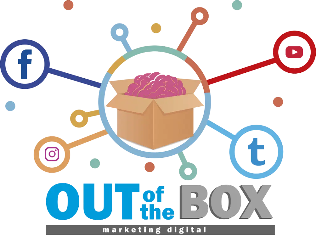 Out of the box Marketing Digital Logo